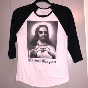 Riot Society Jesus OG Baseball Tee | PacSun